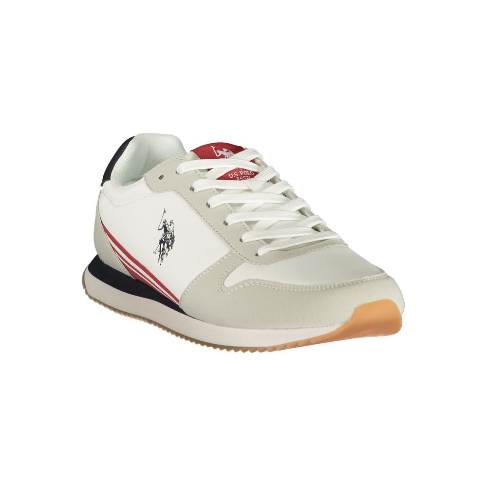 U.S. POLO ASSN. White Nobil Men's Sneaker