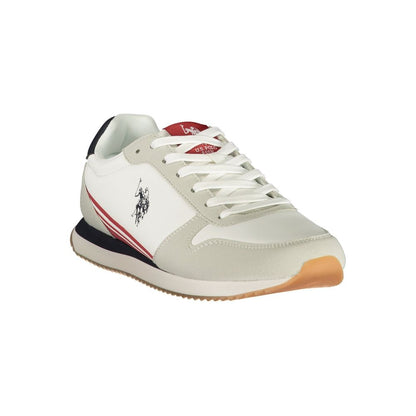 U.S. POLO ASSN. White Nobil Men's Sneaker