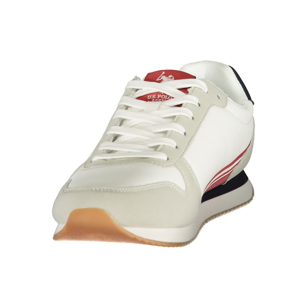 U.S. POLO ASSN. White Nobil Men's Sneaker
