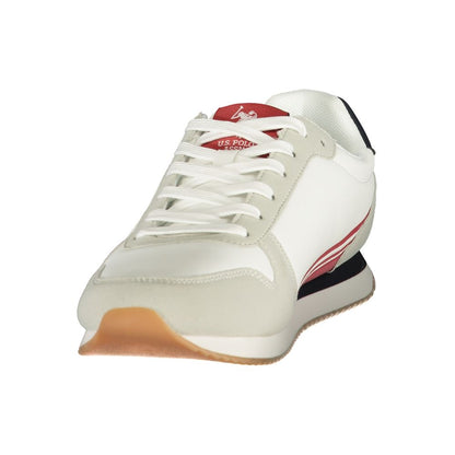 U.S. POLO ASSN. White Nobil Men's Sneaker