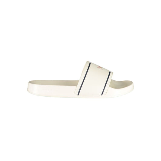 Tommy Hilfiger White Women's Pool Sliders