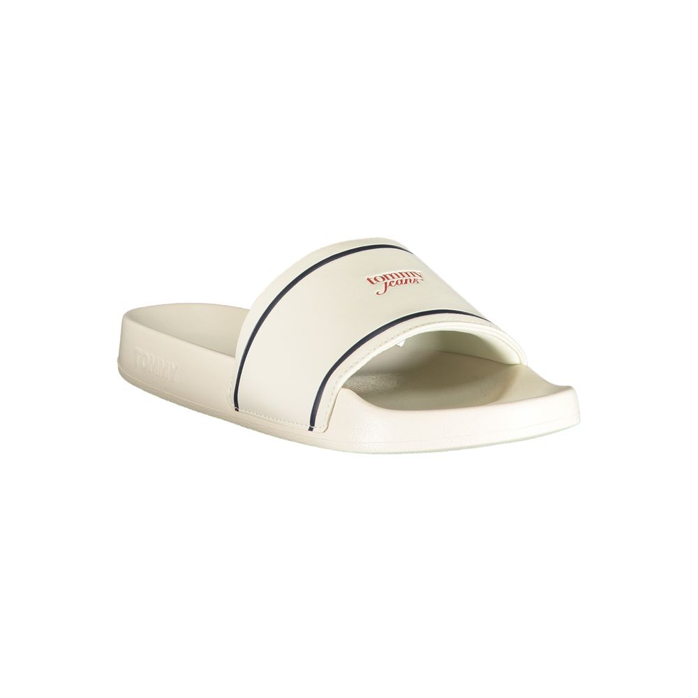 Tommy Hilfiger White Women's Pool Sliders