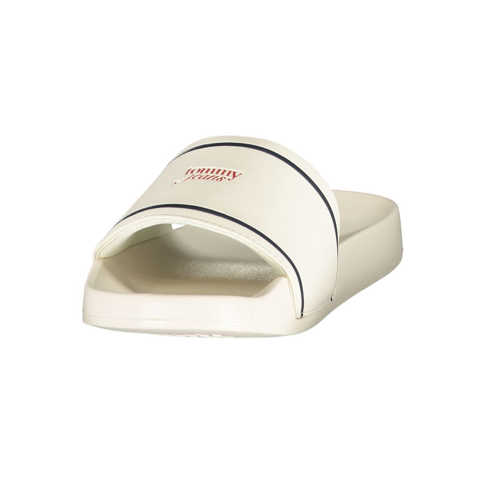 Tommy Hilfiger White Women's Pool Sliders