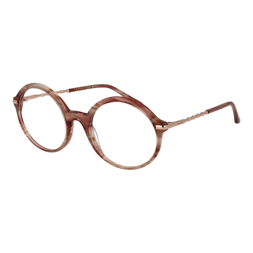 Sandro Women’s Optical Glasses – Pink Round Frame