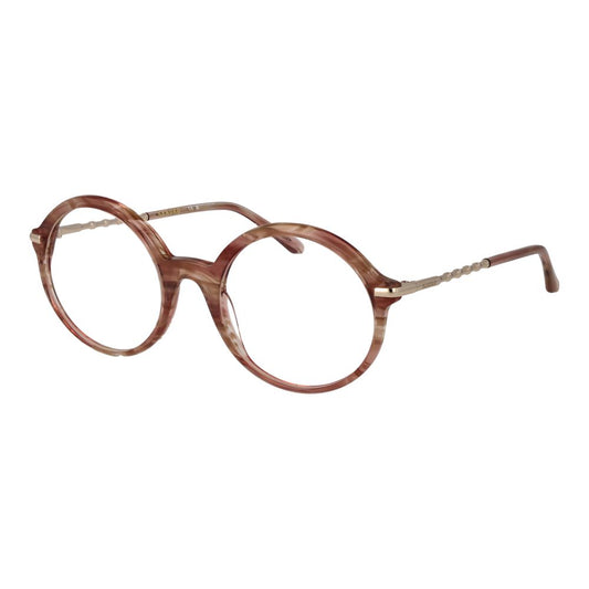 Sandro Women's Optical Glasses – Pink Round Frame with Demo Lenses
