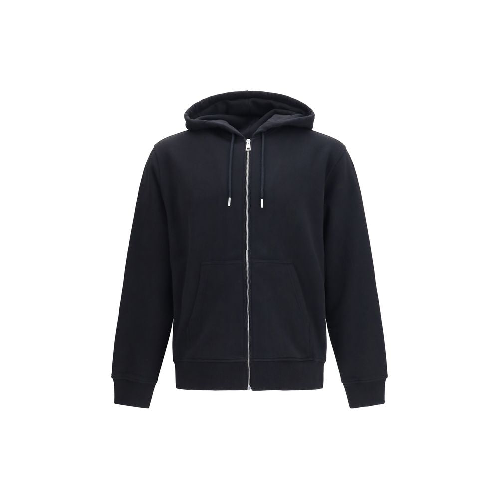 Givenchy Photographic Negative Print Fleece Zip Hoodie