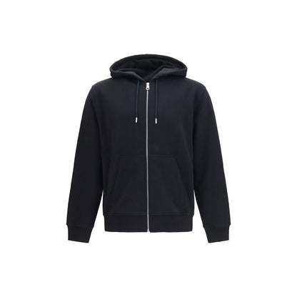 Givenchy Photographic Negative Print Fleece Zip Hoodie