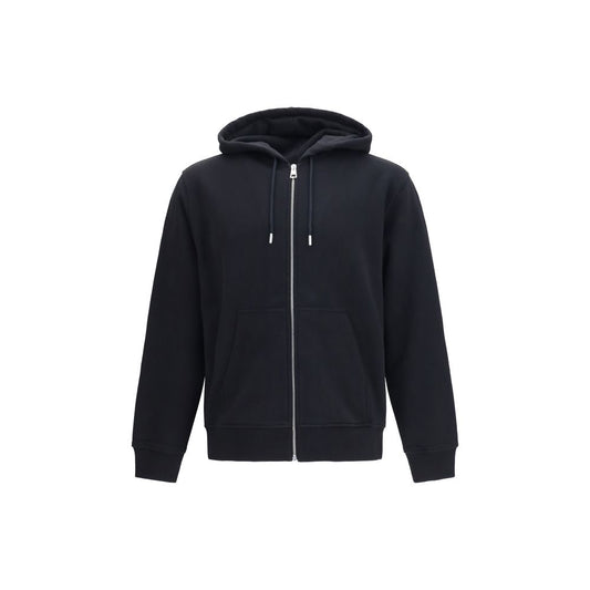 Givenchy Photographic Negative Print Fleece Zip Hoodie