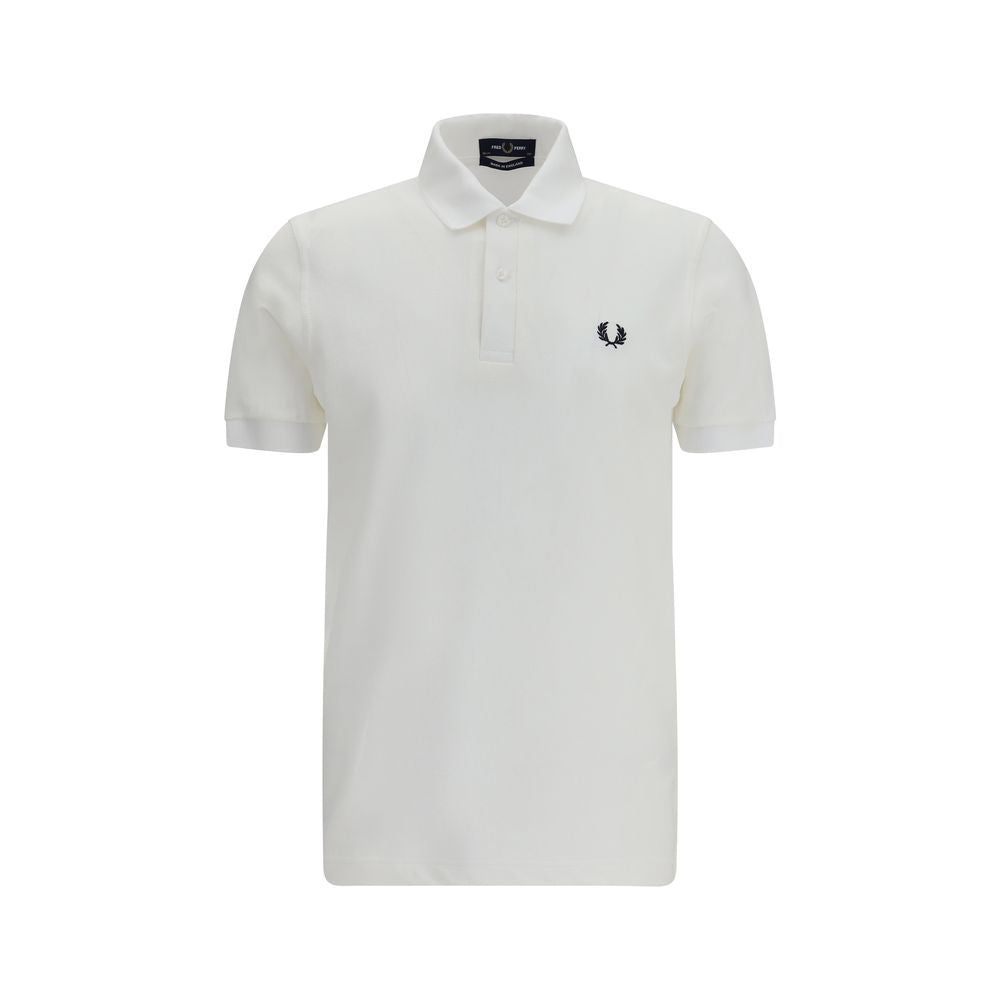Fred Perry White Cotton T-Shirt - Timeless Classic