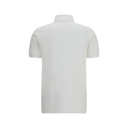 Fred Perry White Cotton T-Shirt - Timeless Classic