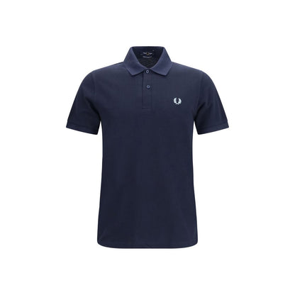 Fred Perry Blue Cotton T-Shirt - Iconic Style Since 1952