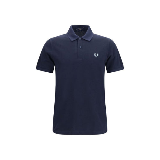 Fred Perry Blue Cotton T-Shirt - Iconic Style Since 1952