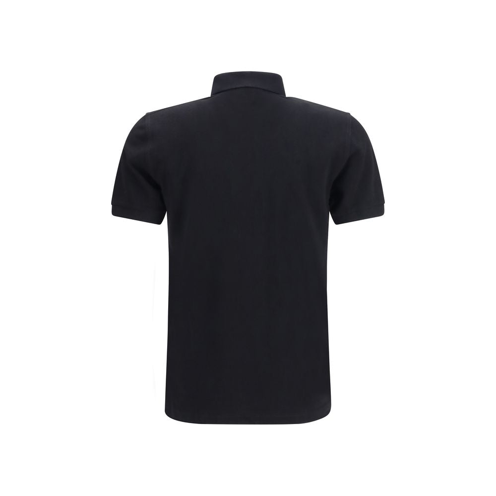 Fred Perry Black Cotton Polo Shirt - Iconic Style Since 1952