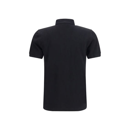Fred Perry Black Cotton Polo Shirt - Iconic Style Since 1952