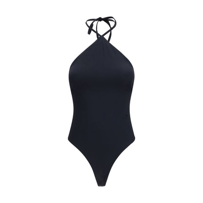 Jacquemus Black Bastide One-Piece Swimsuit