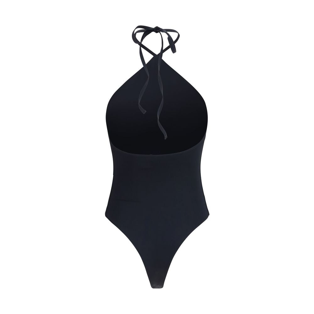 Jacquemus Black Bastide One-Piece Swimsuit