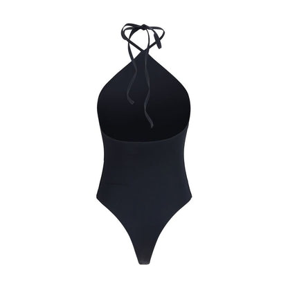 Jacquemus Black Bastide One-Piece Swimsuit