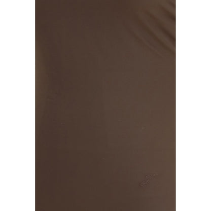 Jacquemus Brown Cabana One-Piece Swimsuit