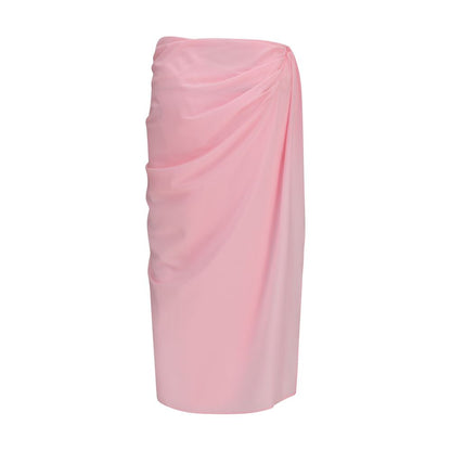 Jacquemus Pink Pareo Midi Skirt