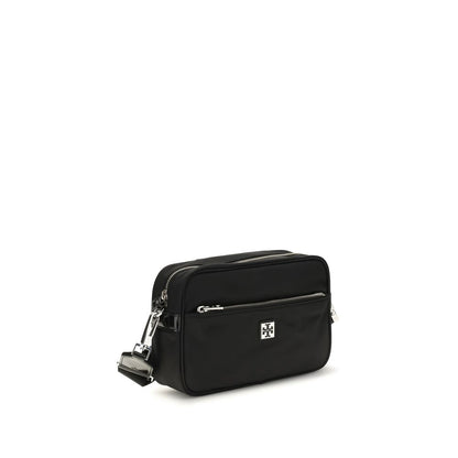Tory Burch Virginia Black Polyamide Shoulder Bag