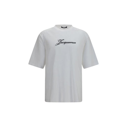 Jacquemus White Cotton Logo T-Shirt