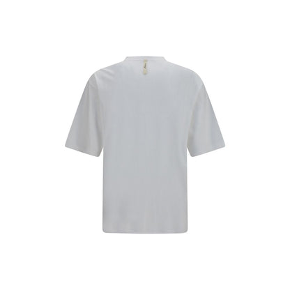 Jacquemus White Cotton Logo T-Shirt