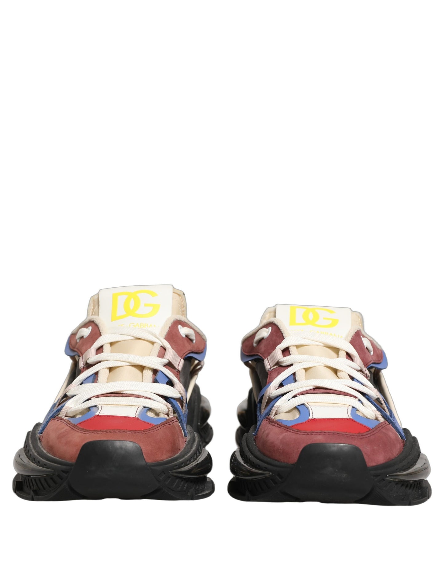 Dolce & Gabbana Multicolor Panelled Airmaster Sneakers