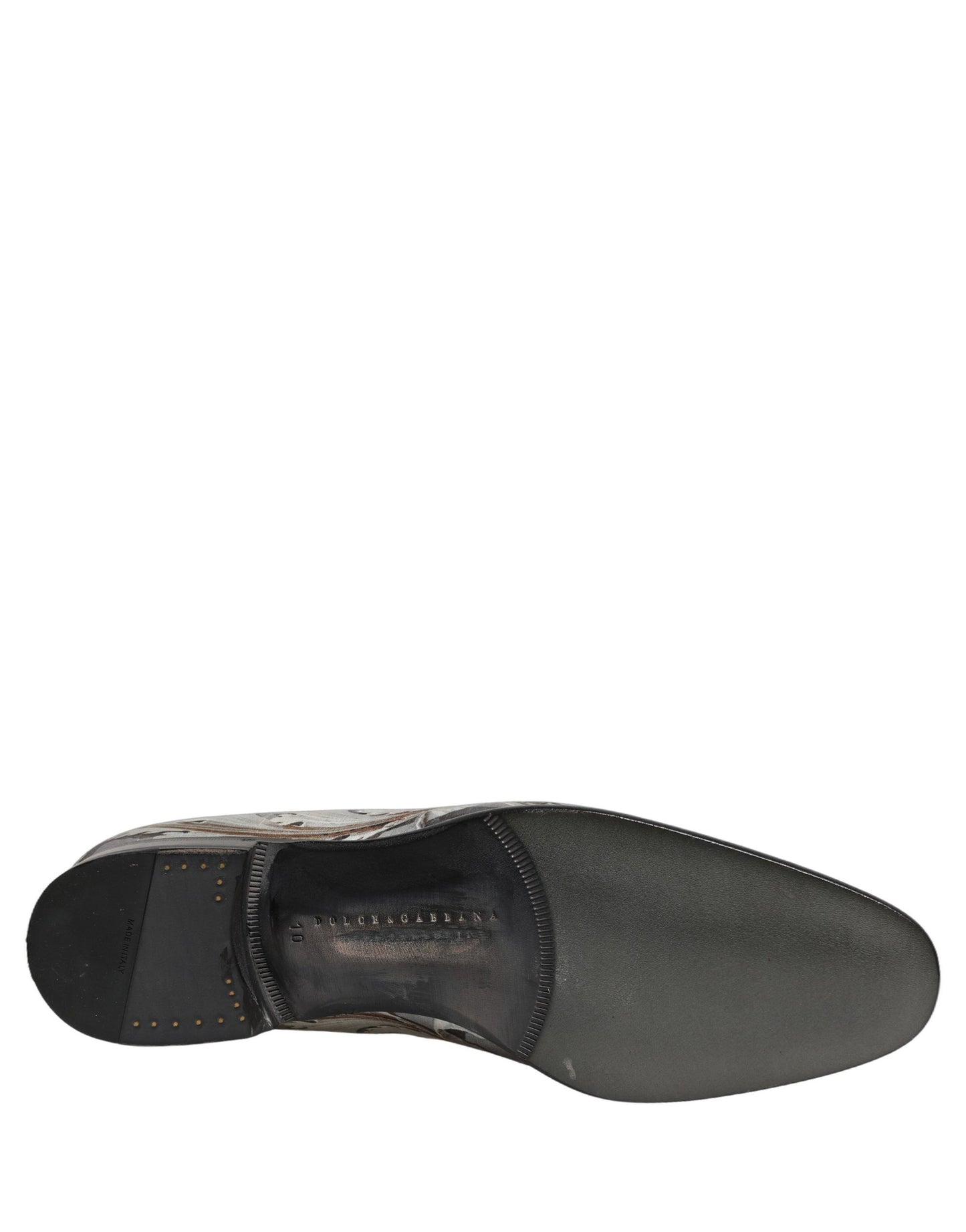 Dolce & Gabbana Multicolor Roman Slip On Dress Loafers