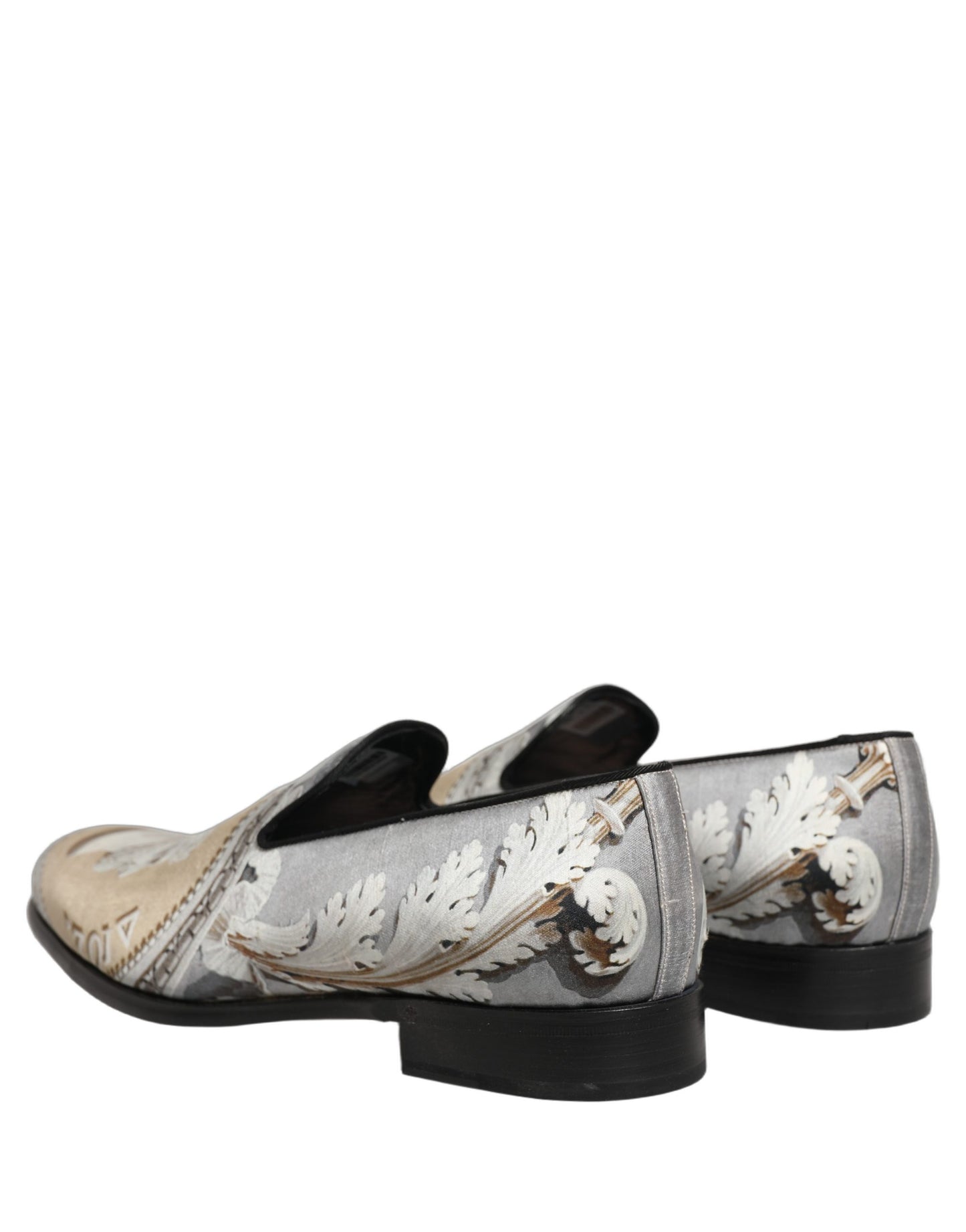Dolce & Gabbana Multicolor Roman Slip On Dress Loafers
