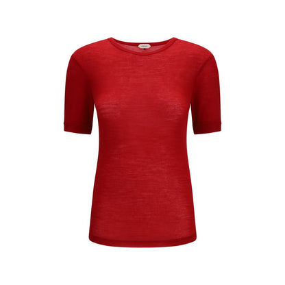 Versace Red Wool Knit T-Shirt