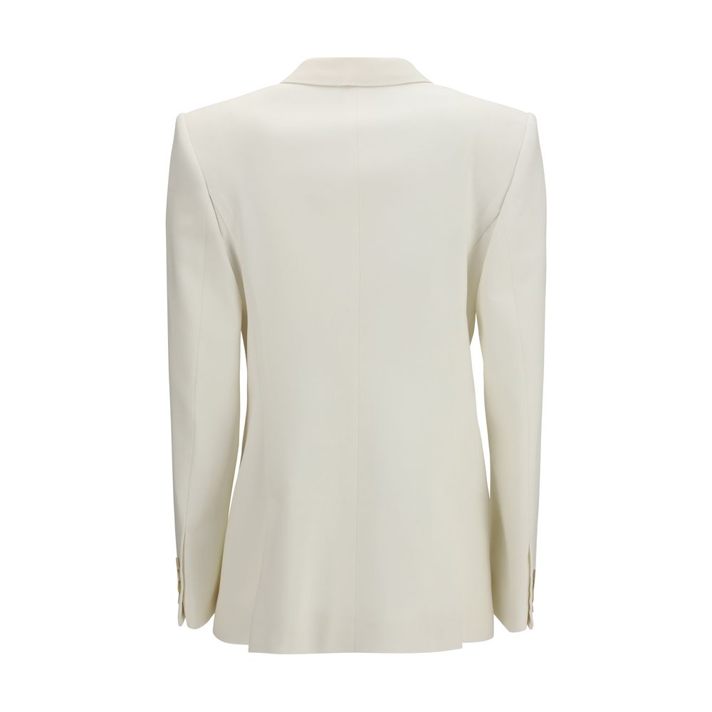 Givenchy White Wool and Mohair Jacket