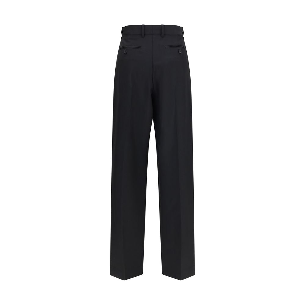 Givenchy Black Wool and Mohair Dress Pants