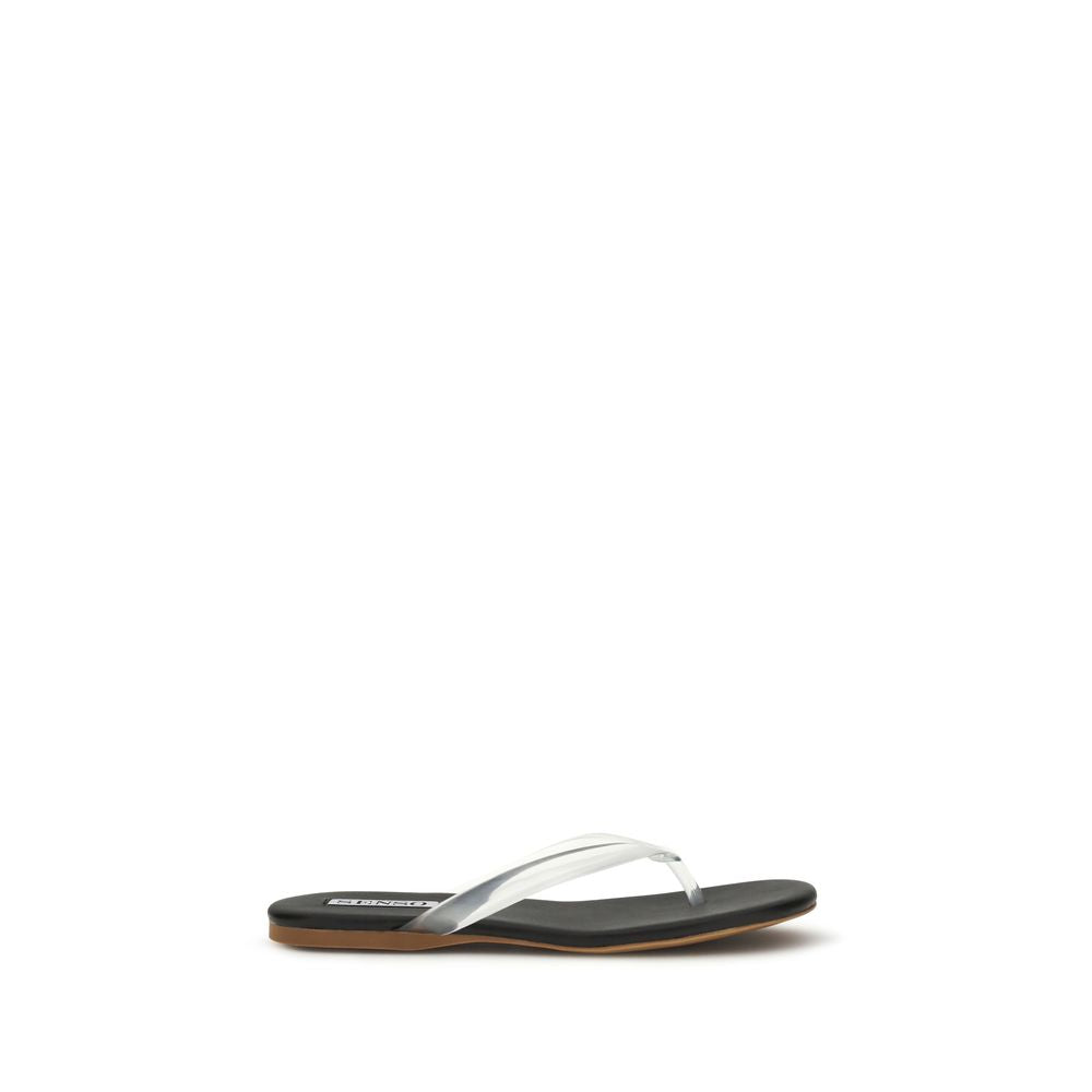Senso Black Rubber Flip-Flop Sandals EU36/US6 - EU41/US11