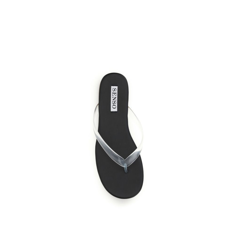 Senso Black Rubber Flip-Flop Sandals EU36/US6 - EU41/US11