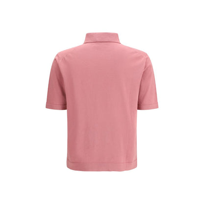 Piacenza Cashmere Multicolor Cotton Polo Shirt IT48 | M, IT54 | XXL