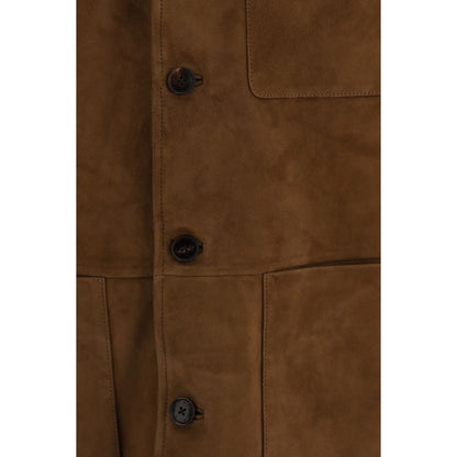 Umit Benan Brown Lamb Ovis Aries Aries Jacket