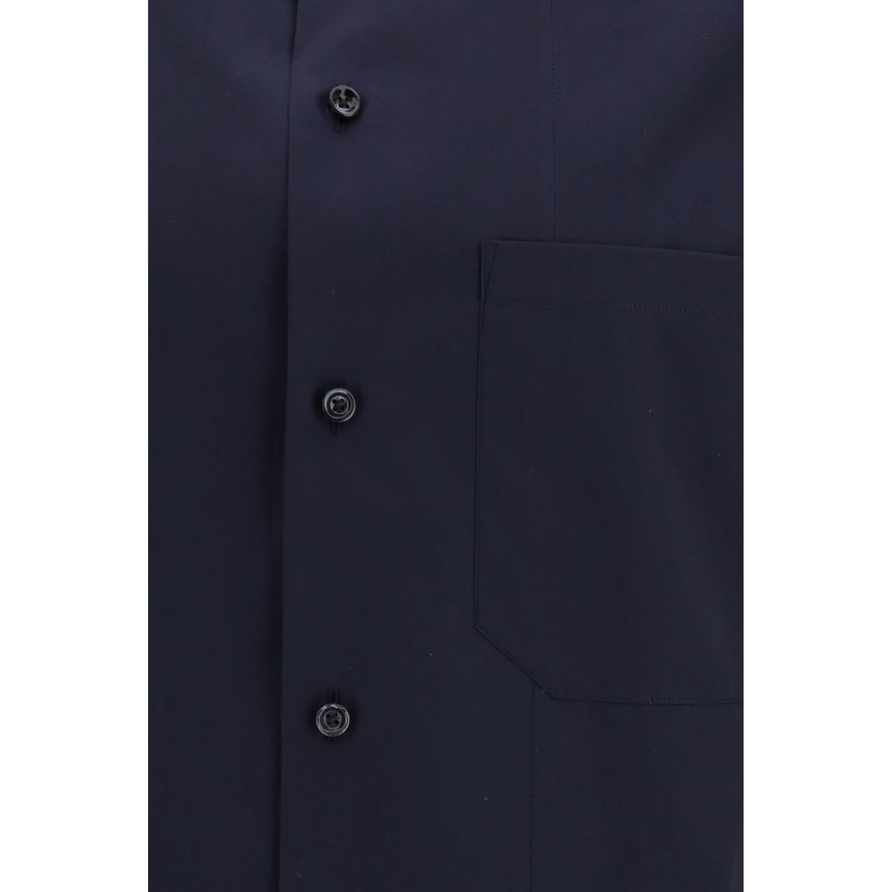 Umit Benan Blue Cotton Shirt: The Havana Shirt