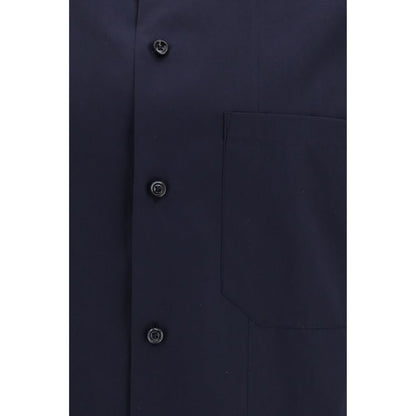 Umit Benan Blue Cotton Shirt: The Havana Shirt