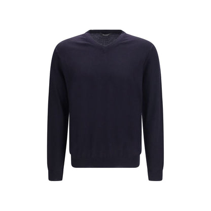 Aragona Cashmere Blue Wool Ovis Aries Sweatshirt