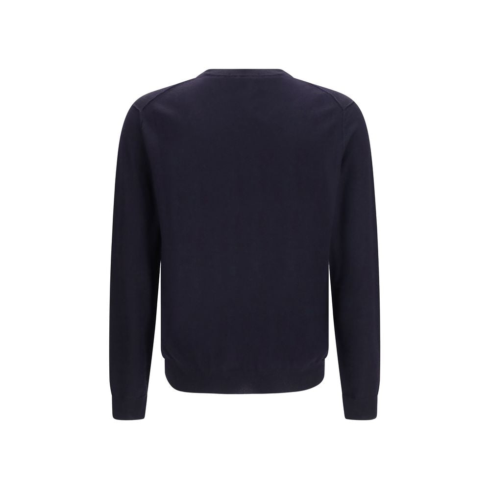 Aragona Cashmere Blue Wool Ovis Aries Sweatshirt