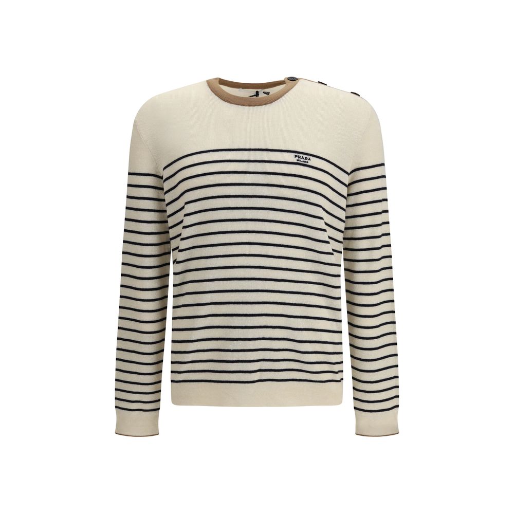 Prada Striped Wool Sweatshirt