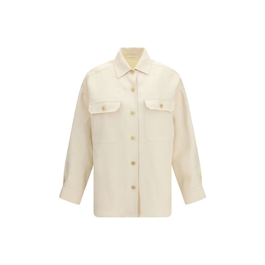 Umit Benan Beige Linen Overshirt