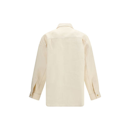 Umit Benan Beige Linen Overshirt