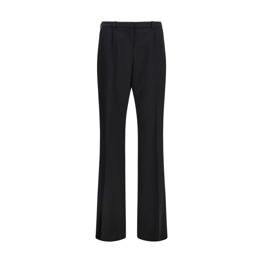 Balenciaga Black Wool Slim Tailored Pants