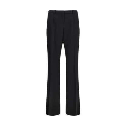Balenciaga Black Wool Slim Tailored Pants