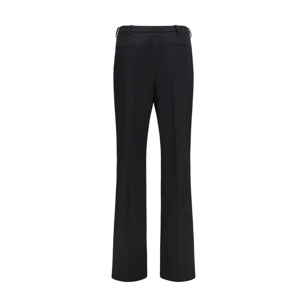 Balenciaga Black Wool Slim Tailored Pants
