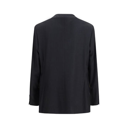 Brunello Cucinelli Black Wool Ovis Aries Jacket