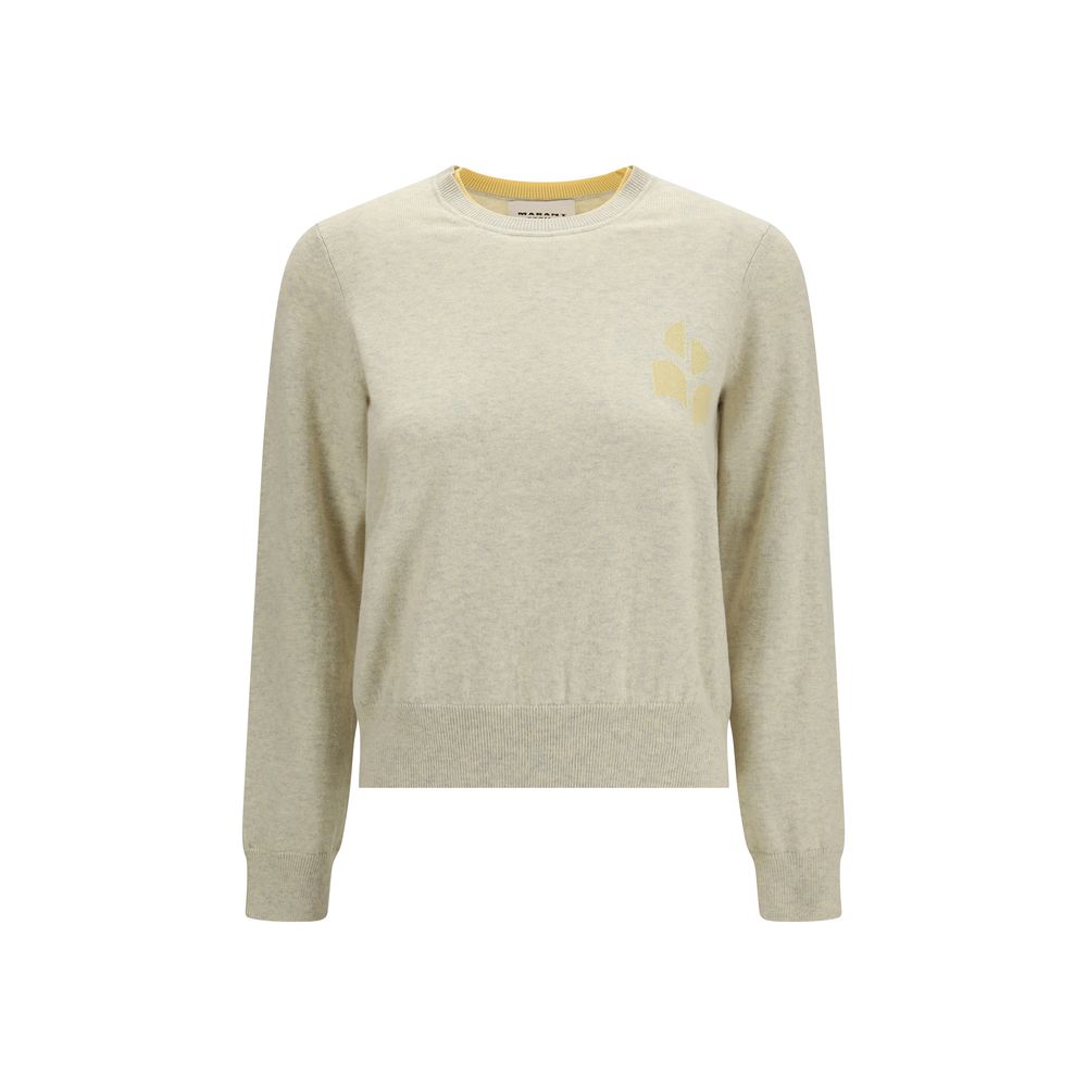 Marant Étoile Beige Wool Oves Aries Sweatshirt
