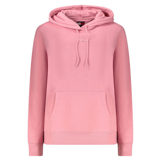 Tommy Hilfiger Pink Cotton Hoodie for Women