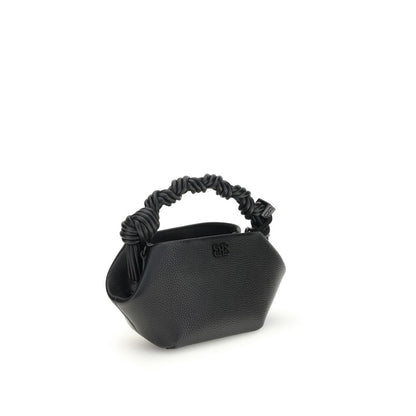 Ganni Black Eco Grainy Bou Mini Handbag